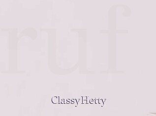 ClassyHetty