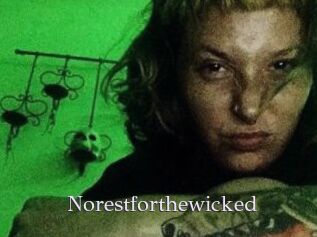 Norestforthewicked